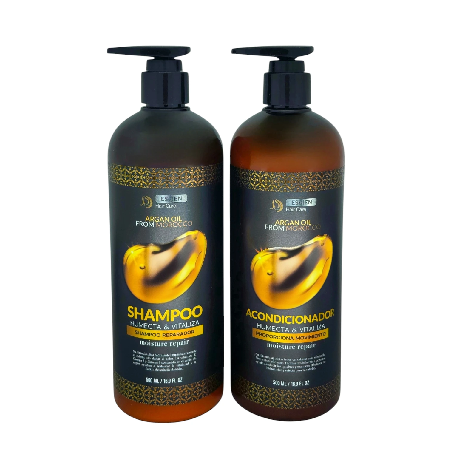 Pack Shampoo + Acondicionador Argán 500ml Essien