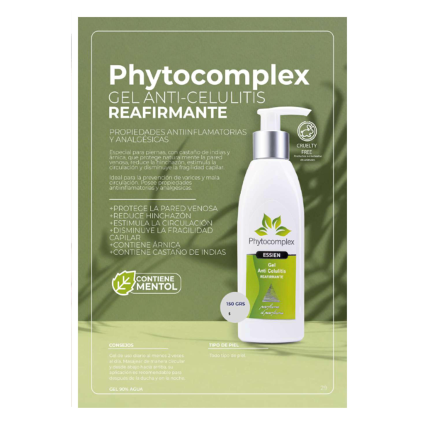 Gel Anticelulitis Phytocomplex Essien 150grs - Imagen 3