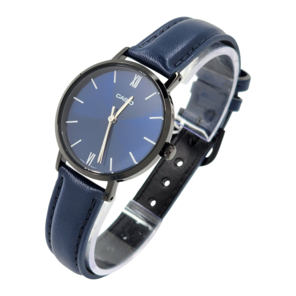 Reloj Casio Dama Ltp-vt02bl-2a Cuero azul - Imagen 4