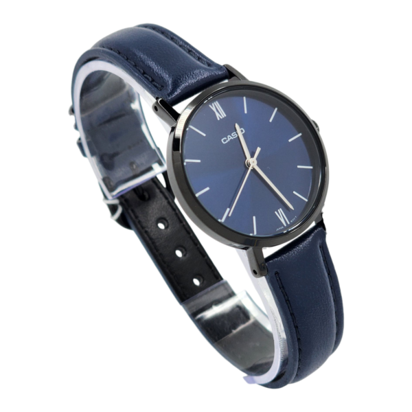 Reloj Casio Dama Ltp-vt02bl-2a Cuero azul - Imagen 2