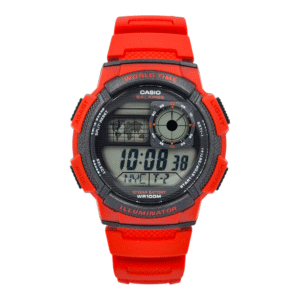 Reloj Casio Ae-1000w-4av Hombre - Rojo