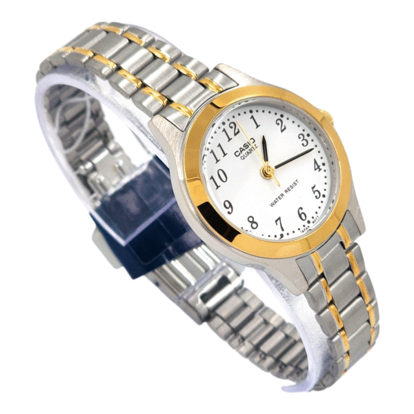 Reloj Casio Mujer Ltp-1128g-7brdf Color De La Correa Plateado - Imagen 2