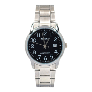 Reloj Pulsera Casio Mtp-v002d-1b Con Correa De Acero Inoxidable