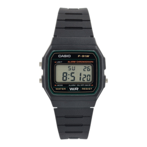 Reloj De Pulsera Casio Colección F-91w-3dg correa resina negro