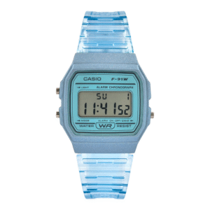 Reloj Casio Coleccion F-91ws-2 Color Celeste