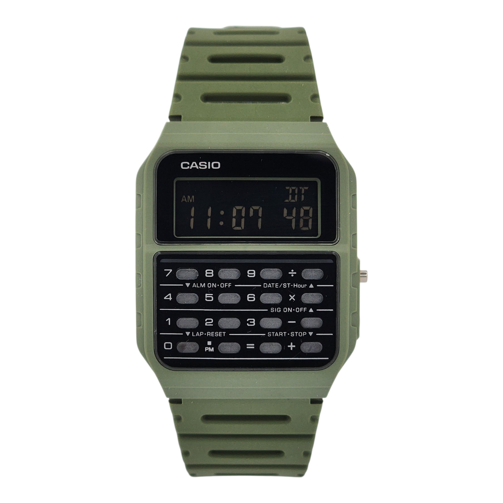 Reloj Casio Calculadora Ca-53wf-3b verde