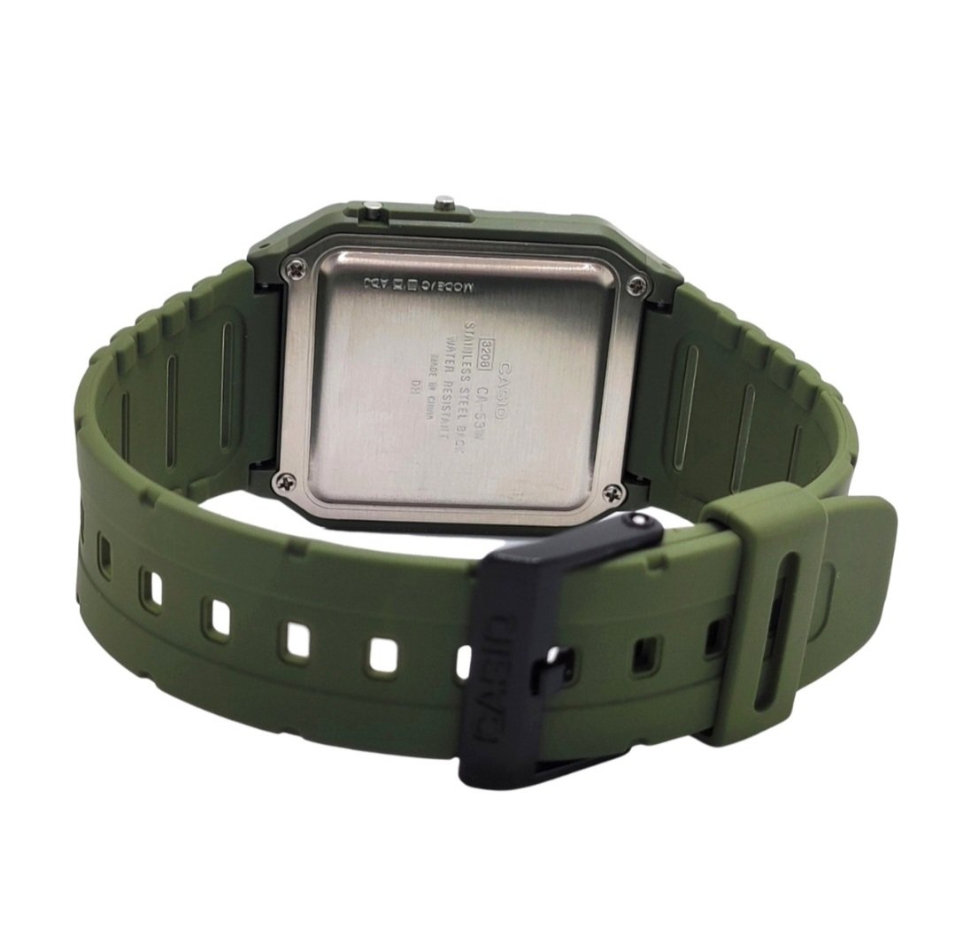 Reloj Casio Calculadora Ca-53wf-3b verde - Imagen 5