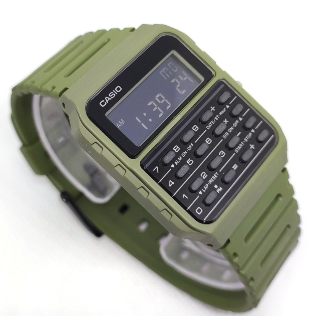 Reloj Casio Calculadora Ca-53wf-3b verde - Imagen 2