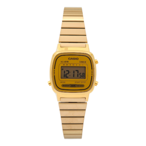 Casio La-670wga-9d Reloj Retro Vintage Dorado Para Dama