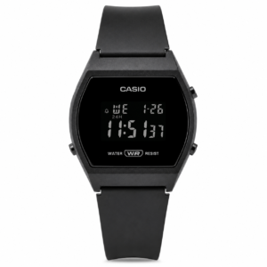 Reloj Casio para dama LW-204-1B – Correa de resina Negro