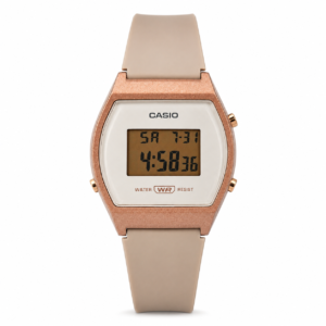 Reloj Casio para dama LW-204-4A – Correa de resina rosa