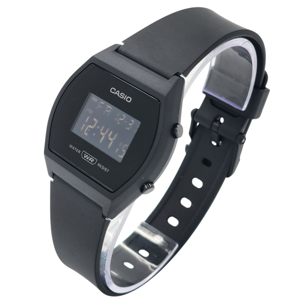 Reloj Casio para dama LW-204-1B - Correa de resina Negro - Imagen 2