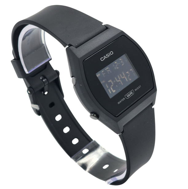 Reloj Casio para dama LW-204-1B - Correa de resina Negro - Imagen 3