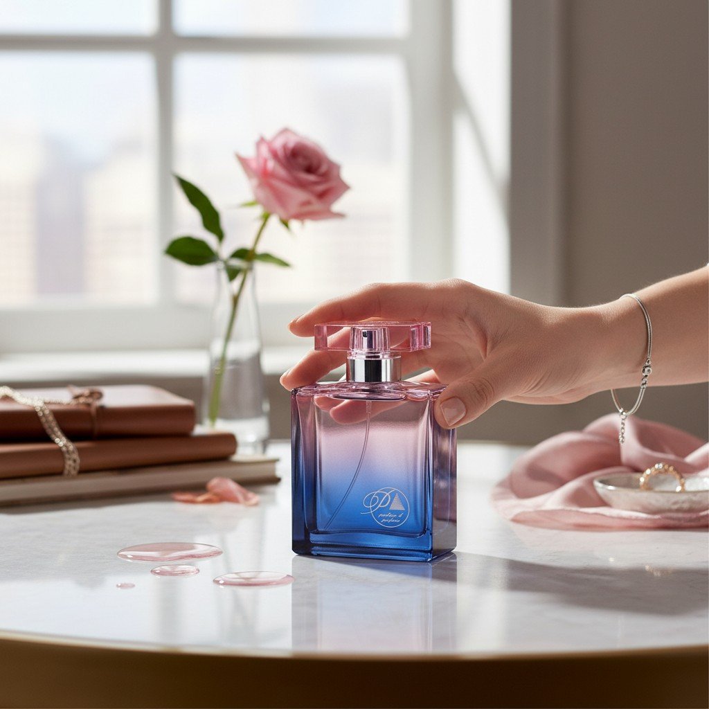 Perfume para dama F-25 Frutal floral ambarado - Imagen 4