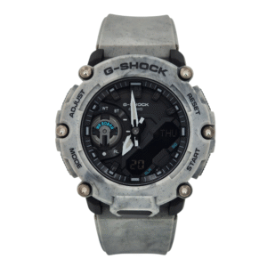 Reloj Casio Ga-2200sl-8a Hombre G-shock Camuflaje Sumergible Color De La Malla Gris Claro
