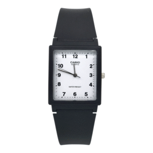 Reloj Casio  dama Mq-27-7b Negro Análogo / Color Del Fondo Blanco