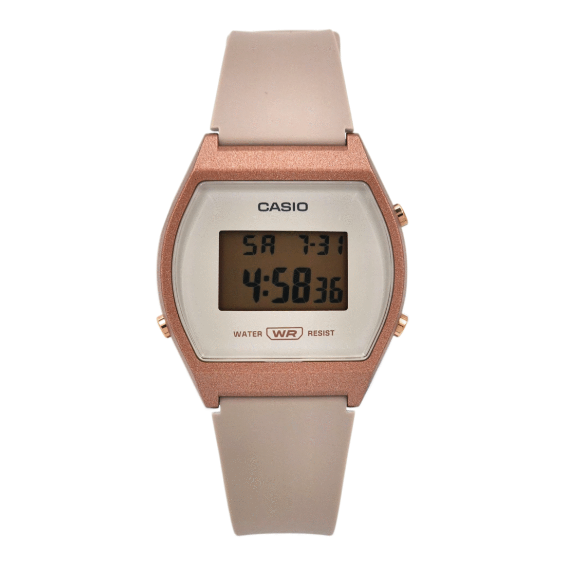 Reloj Casio Digital Dama LW-204-4A Color De La Correa Rosa
