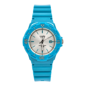 Reloj Casio Mujer LRW-200H-2E3V Correa Celeste Color Del Bisel Celeste