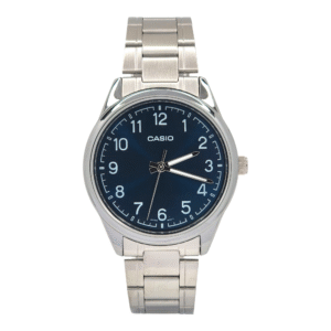 Reloj Casio MTP-V005D-2B4 correa acero inoxidable fondo esfera azul