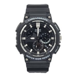Reloj Casio hombre MCW-200H-1AV correa resina negro marcos gris
