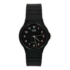 Reloj Casio Unisex MQ-24-1B correa resina negro