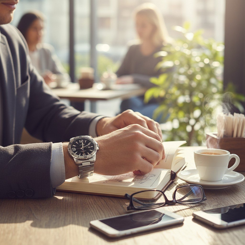 Reloj Casio caballero MTP-VD01D-1BV correa acero inoxidable - Imagen 4