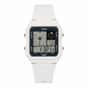 Reloj Casio unisex LF-20W-8A blanco en resina