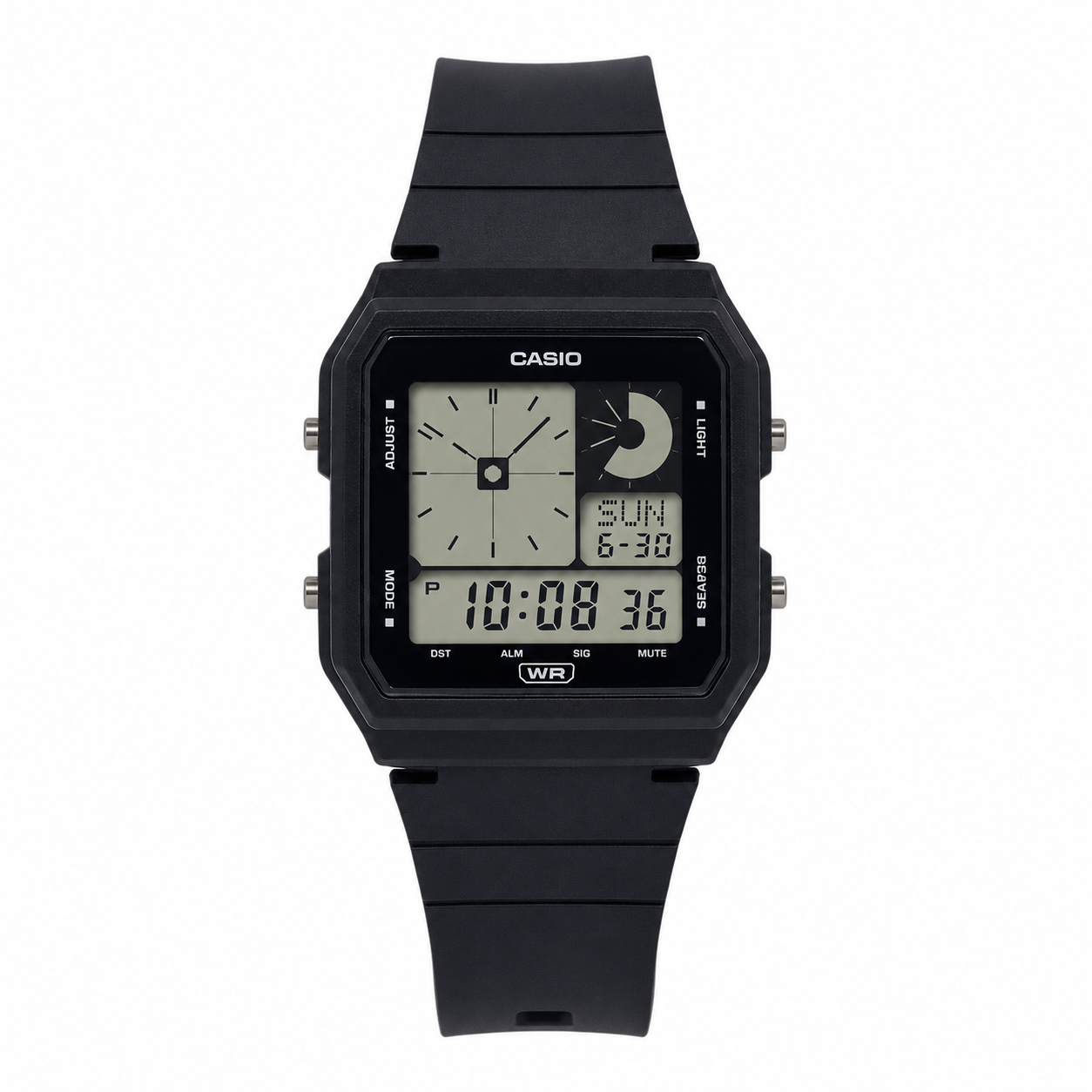 Reloj Casio unisex LF-20W-1A negro en resina