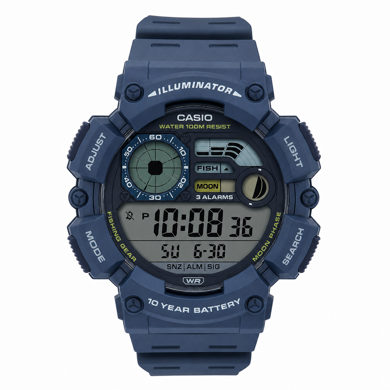 Reloj de pulsera Casio caballero WS-1500H-2AV azul