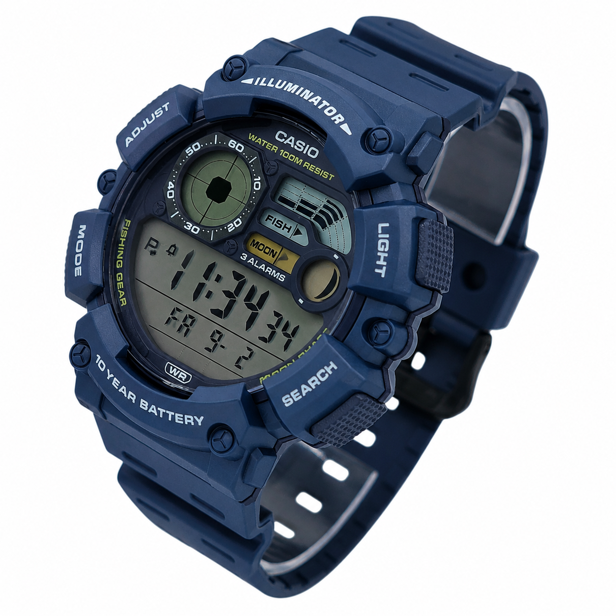 Reloj de pulsera Casio caballero WS-1500H-2AV azul - Imagen 2