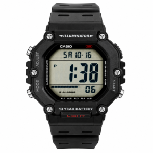 Reloj Casio para caballero AE-1600H-1AV – Negro fondo claro