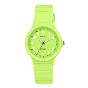 Reloj Casio para dama LQ-24B-3B – Correa de resina verde
