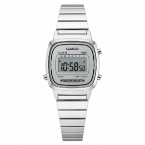 Reloj Casio para dama LA-670WA-7 – Acero inoxidable