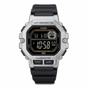 Reloj Casio para caballero WS-1400H-1BV – Plateado