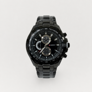 Reloj Curren para caballero 8023-5 Metal negro con esfera negra
