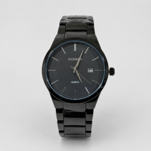 Reloj Curren para caballero 8106-1 Metal negro con esfera negra