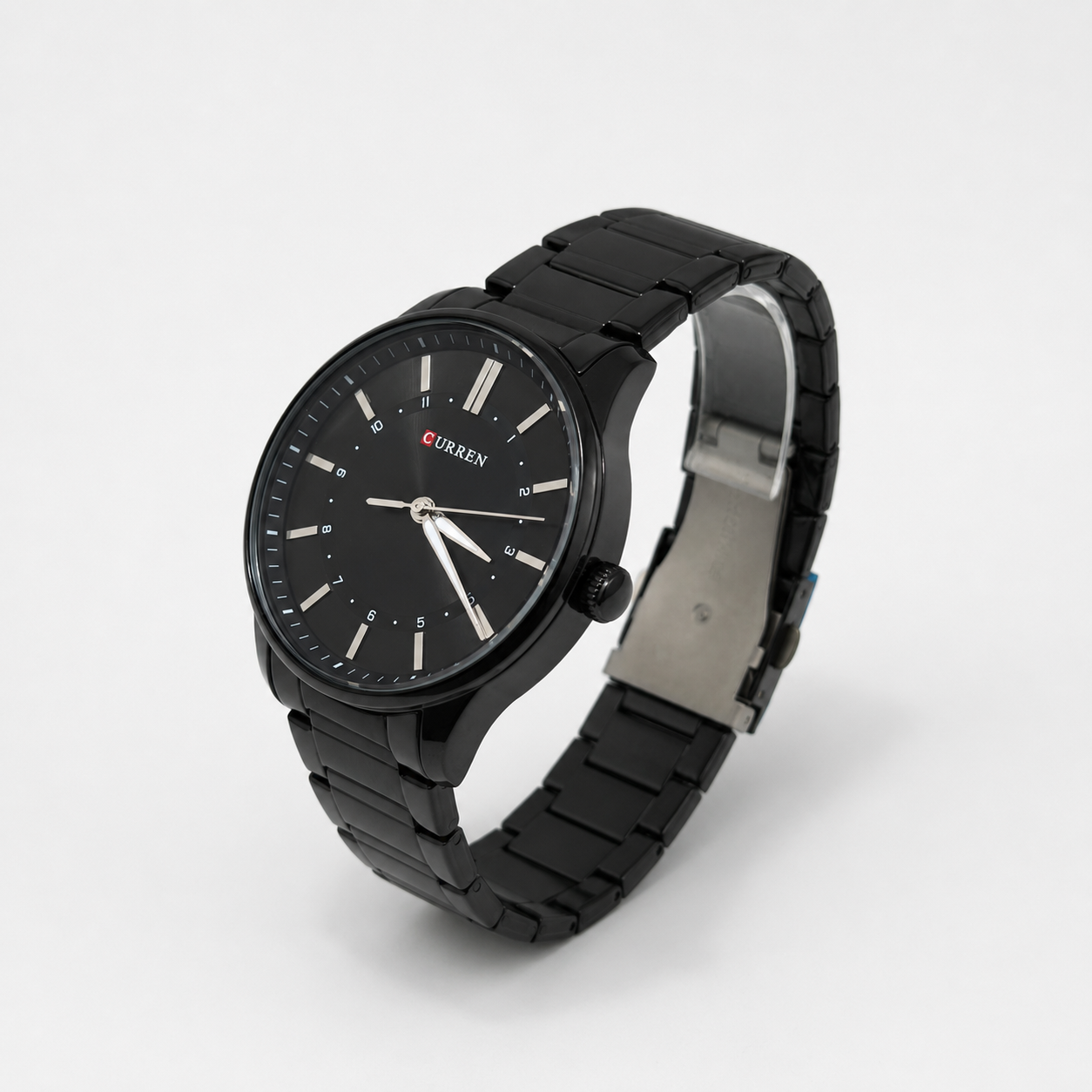 Reloj Curren para caballero 8430-5 Metal negro con esfera negra - Imagen 2