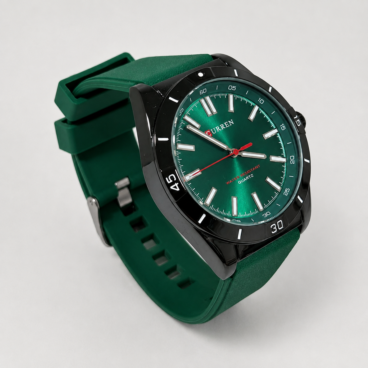 Reloj Curren para caballero 8449-6 Resina verde con esfera verde - Imagen 2