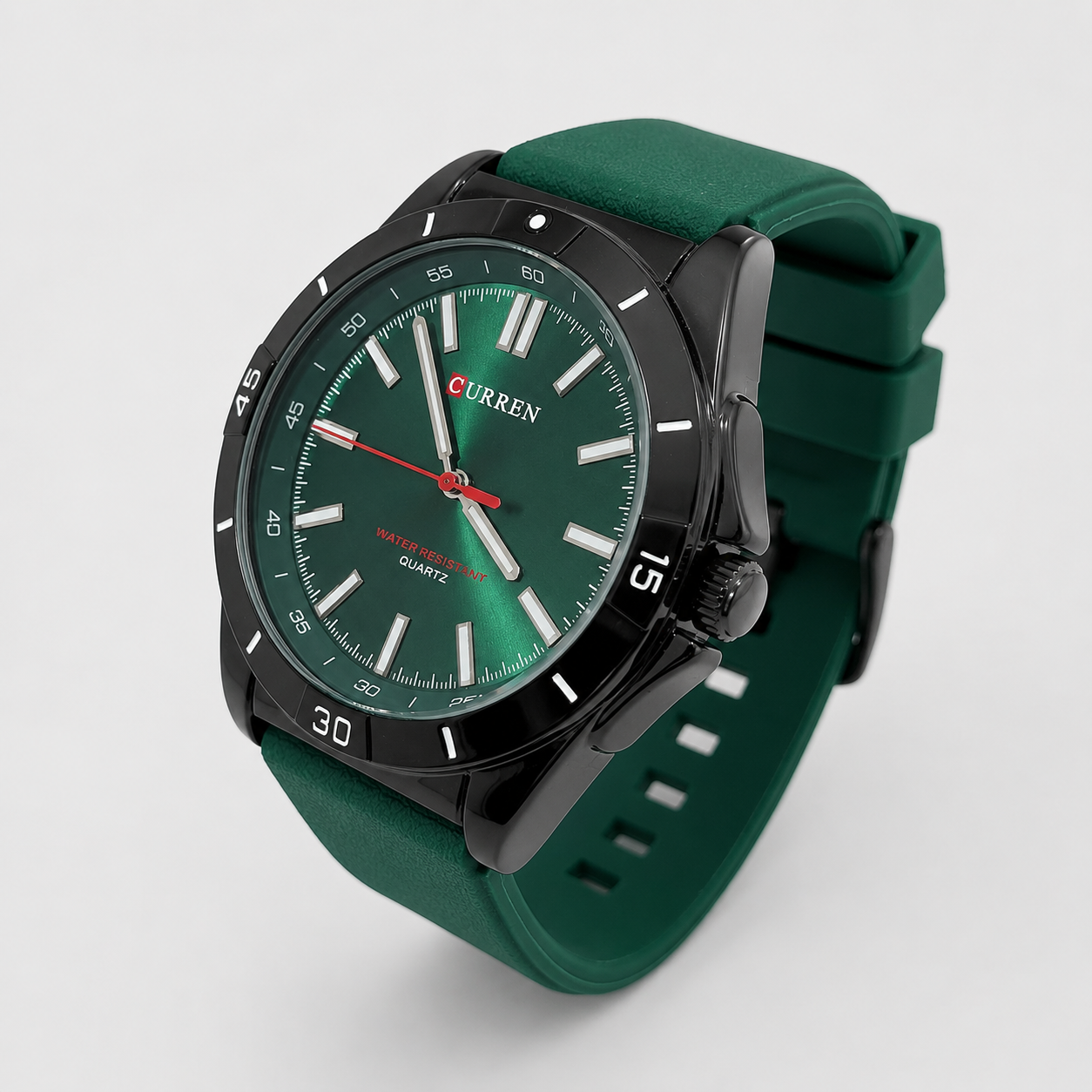 Reloj Curren para caballero 8449-6 Resina verde con esfera verde - Imagen 3