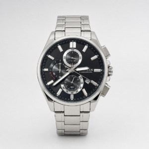 Reloj Curren para caballero 8475-1 Metal plateado con esfera negra