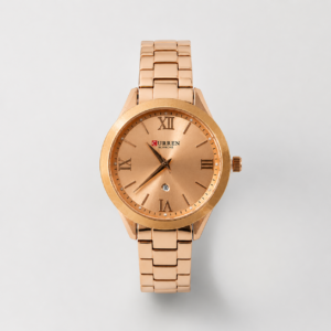 Reloj Curren para dama 9007-3 Metal cobre con esfera cobriza