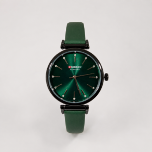 Reloj Curren para dama 9081A-2 Cuero verde con esfera verde
