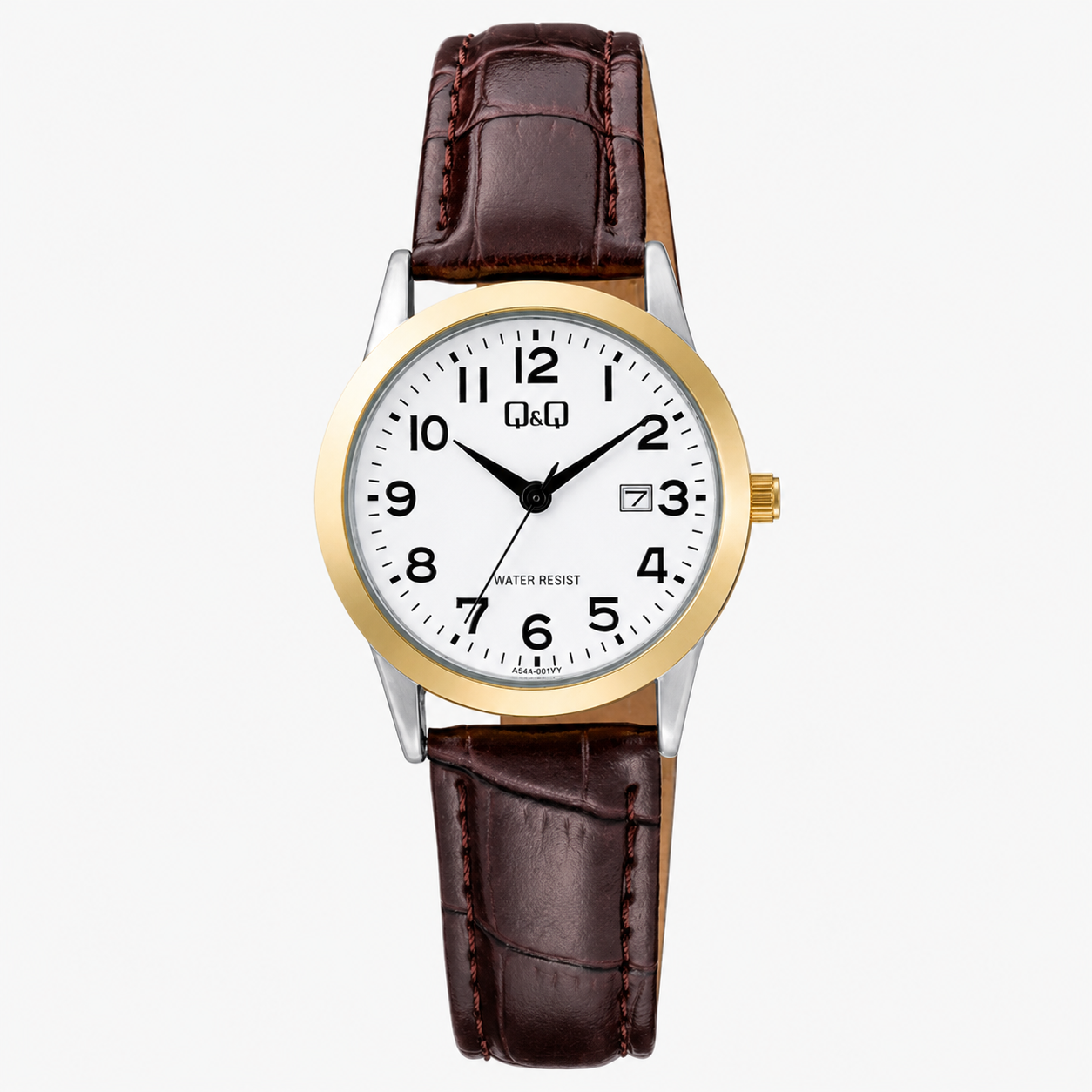 Reloj Q&Q para dama - A45A-007PY - analógico rosado y negro