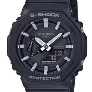 Reloj G-SHOCK para caballero GA-2100-1A Negro Análogo Digital Resina
