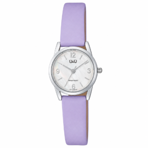 Reloj Q&Q para dama - Q31C-007PY - analógico azul y plateado