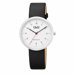 Reloj Q&Q para dama - QC24J304Y - analógico negro y plateado