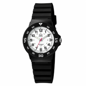 Reloj Q&Q para dama – VR19J003Y – analógico negro y plateado