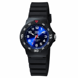 Reloj Q&Q para dama – VR19J005Y – analógico negro y azul