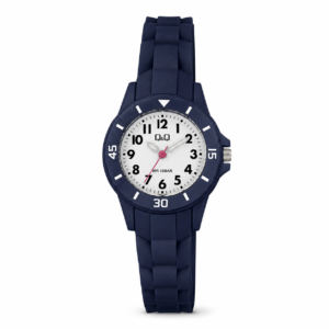 Reloj Q&Q para dama – VS66J003Y – analógico negro y plateado