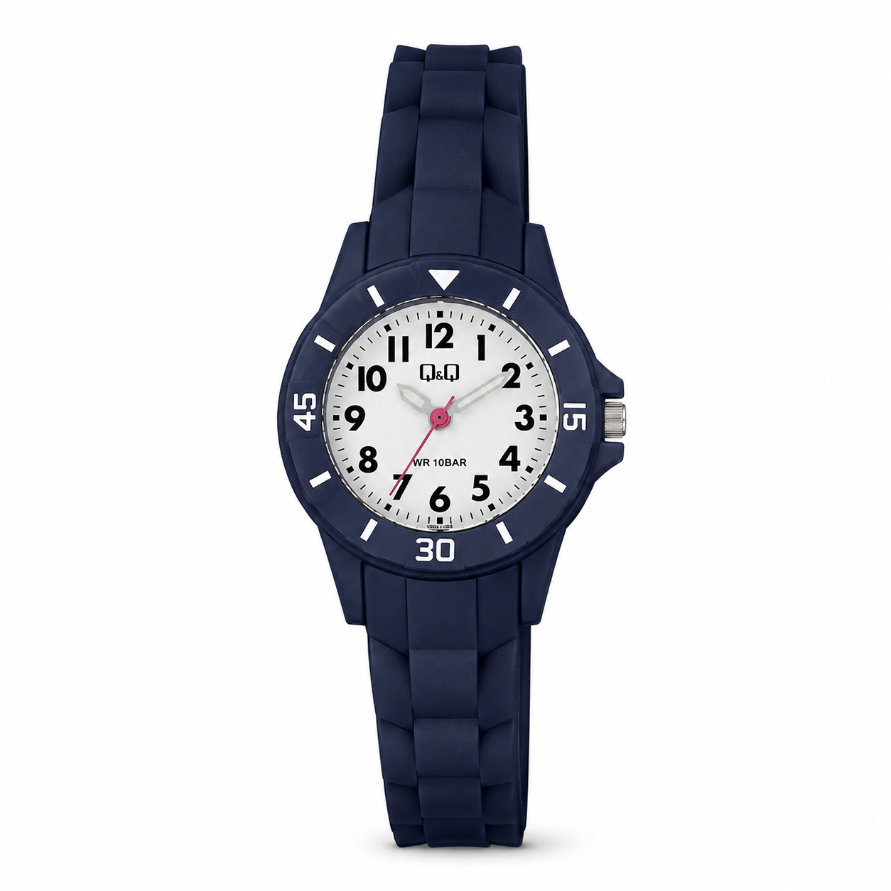 Reloj Q&Q para dama - VS66J003Y - analógico negro y plateado